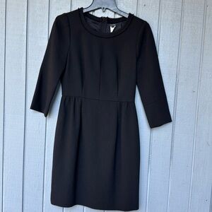Jcrew Black Dress Size 2